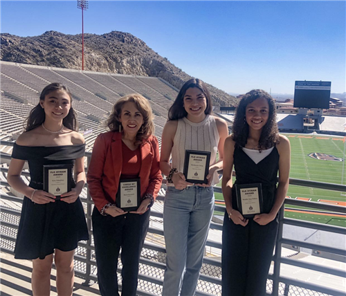 Maria Kennedy and Flo Hyman award winners 